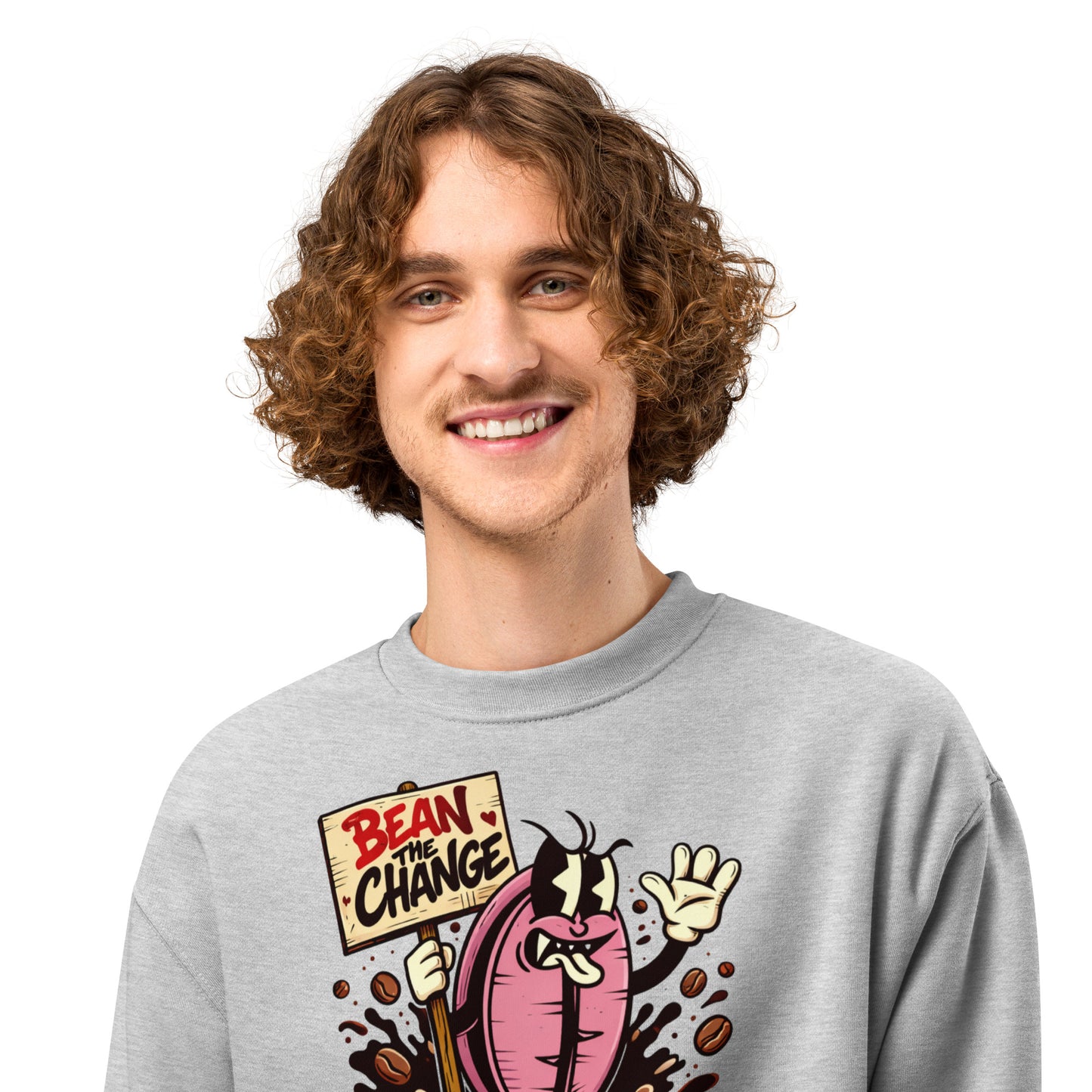 Oversized heavyweight sweatshirt