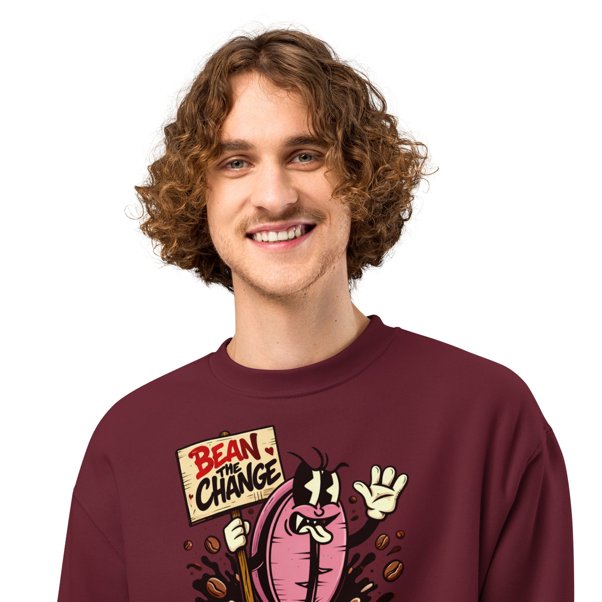 Oversized heavyweight sweatshirt