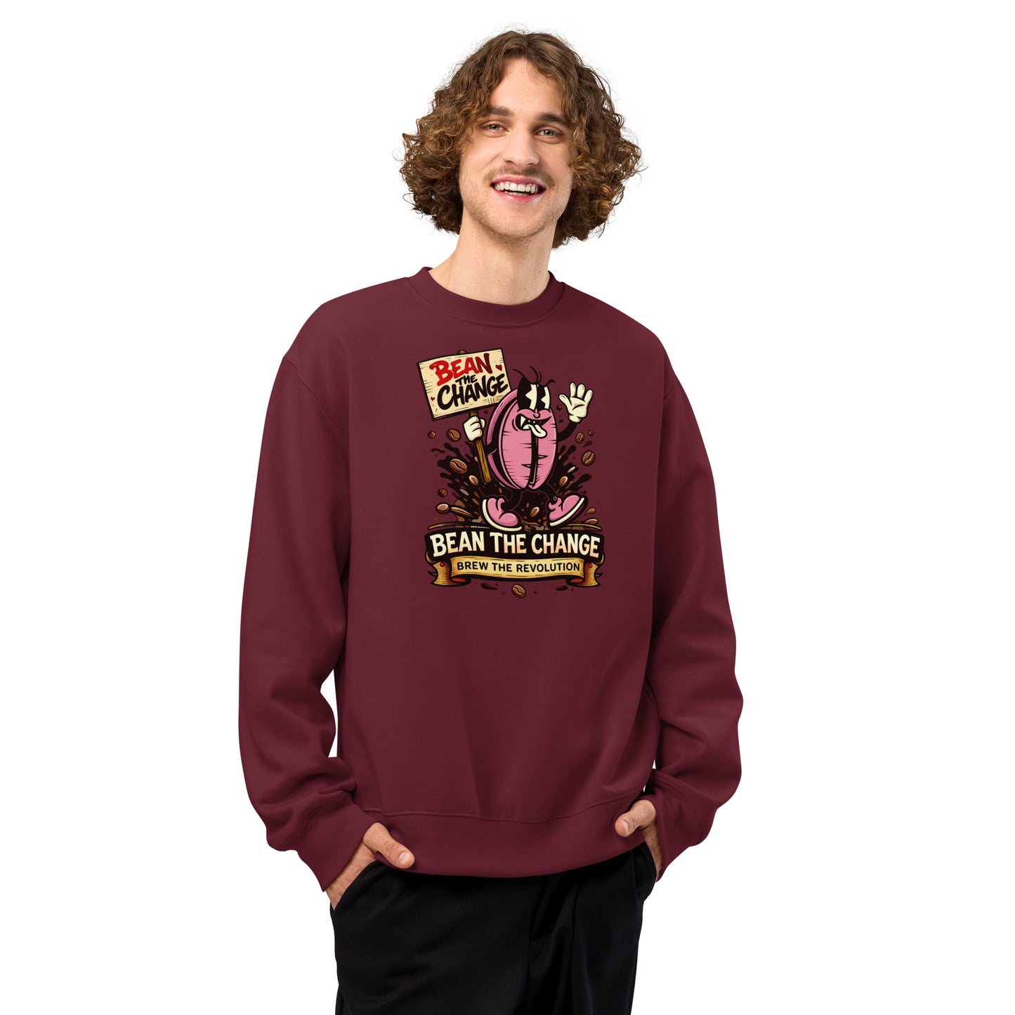 Oversized heavyweight sweatshirt