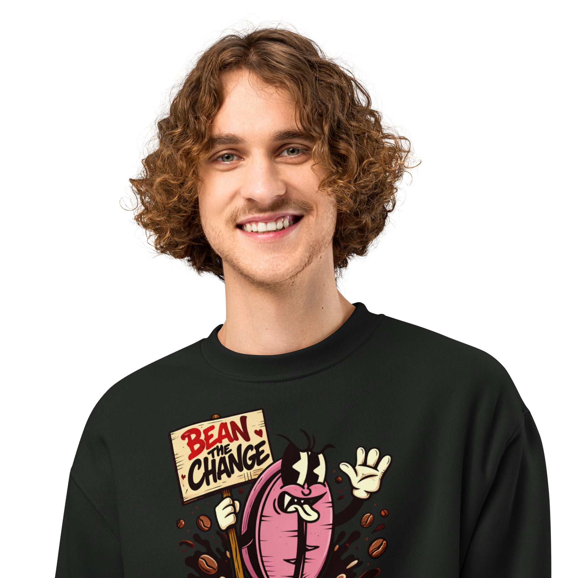 Oversized heavyweight sweatshirt
