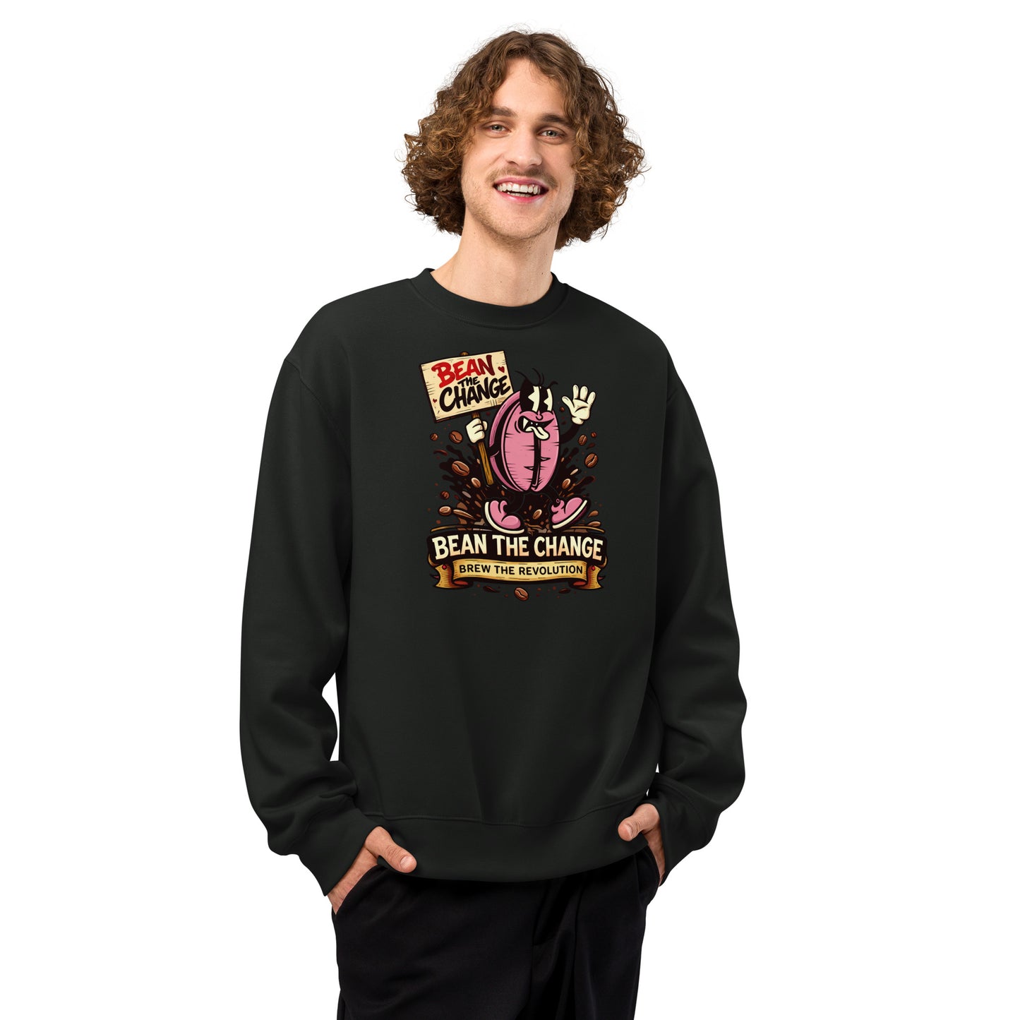 Oversized heavyweight sweatshirt