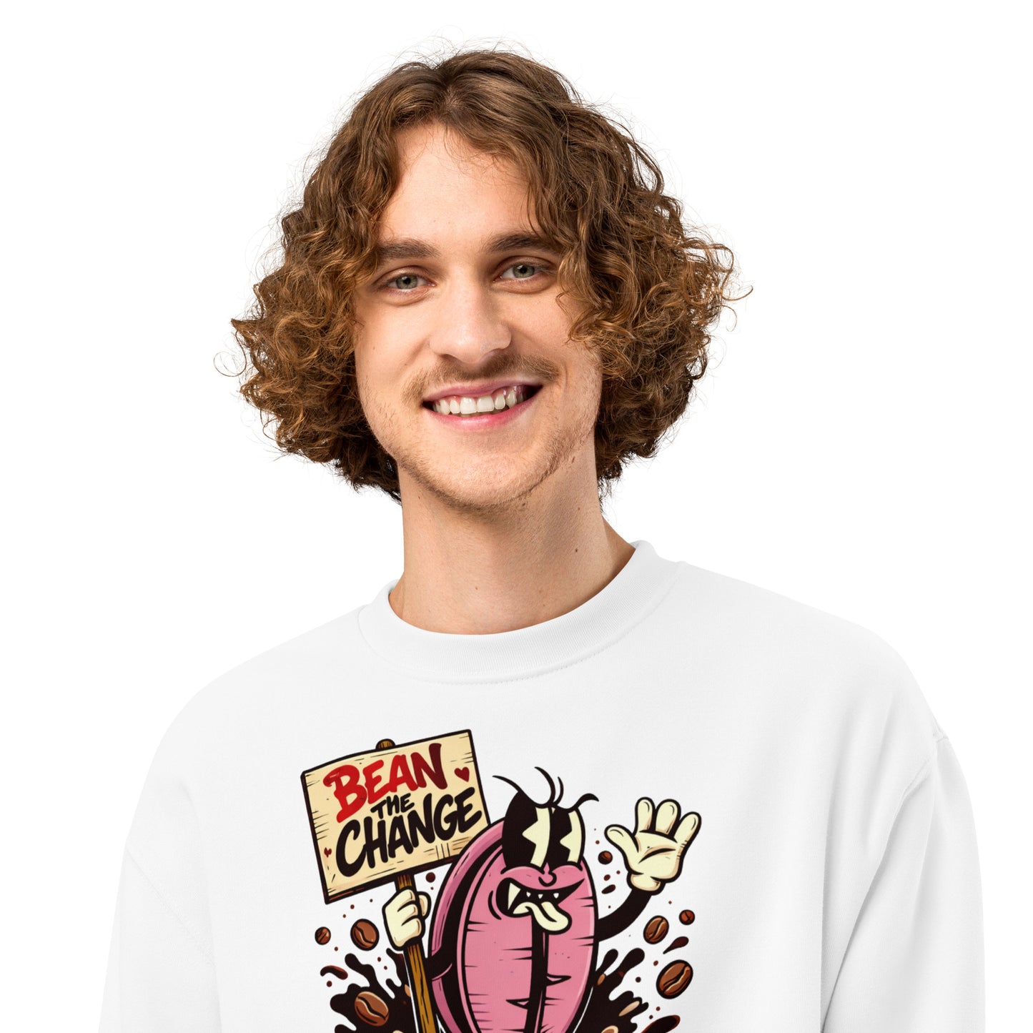 Oversized heavyweight sweatshirt